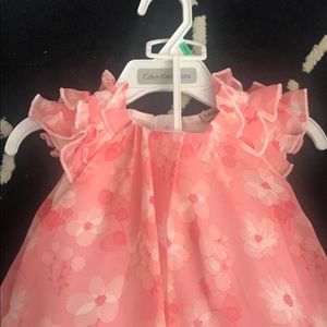 Calvin Klein Baby Girls Dress Set - 18m